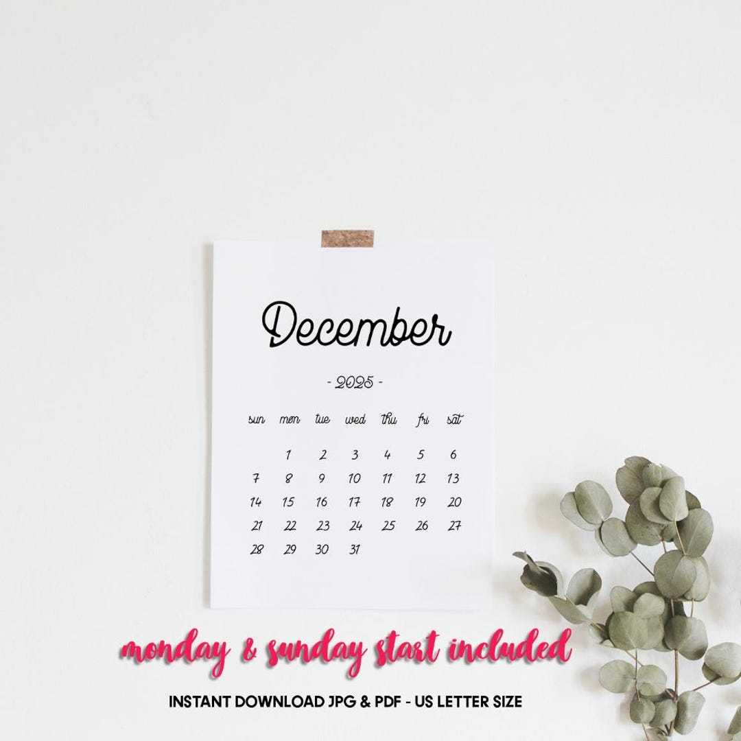 Printable Calendar December 2025, December Calendar, December 2025 within Free Printable Pregnancy Announcement Calendar December 2025
