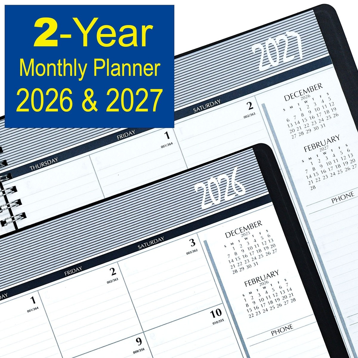 2026 & 2027 House Of Doolittle 2620-02 Hod262002 2-Year Monthly regarding Ppe Employee Attendance Calendar 2026