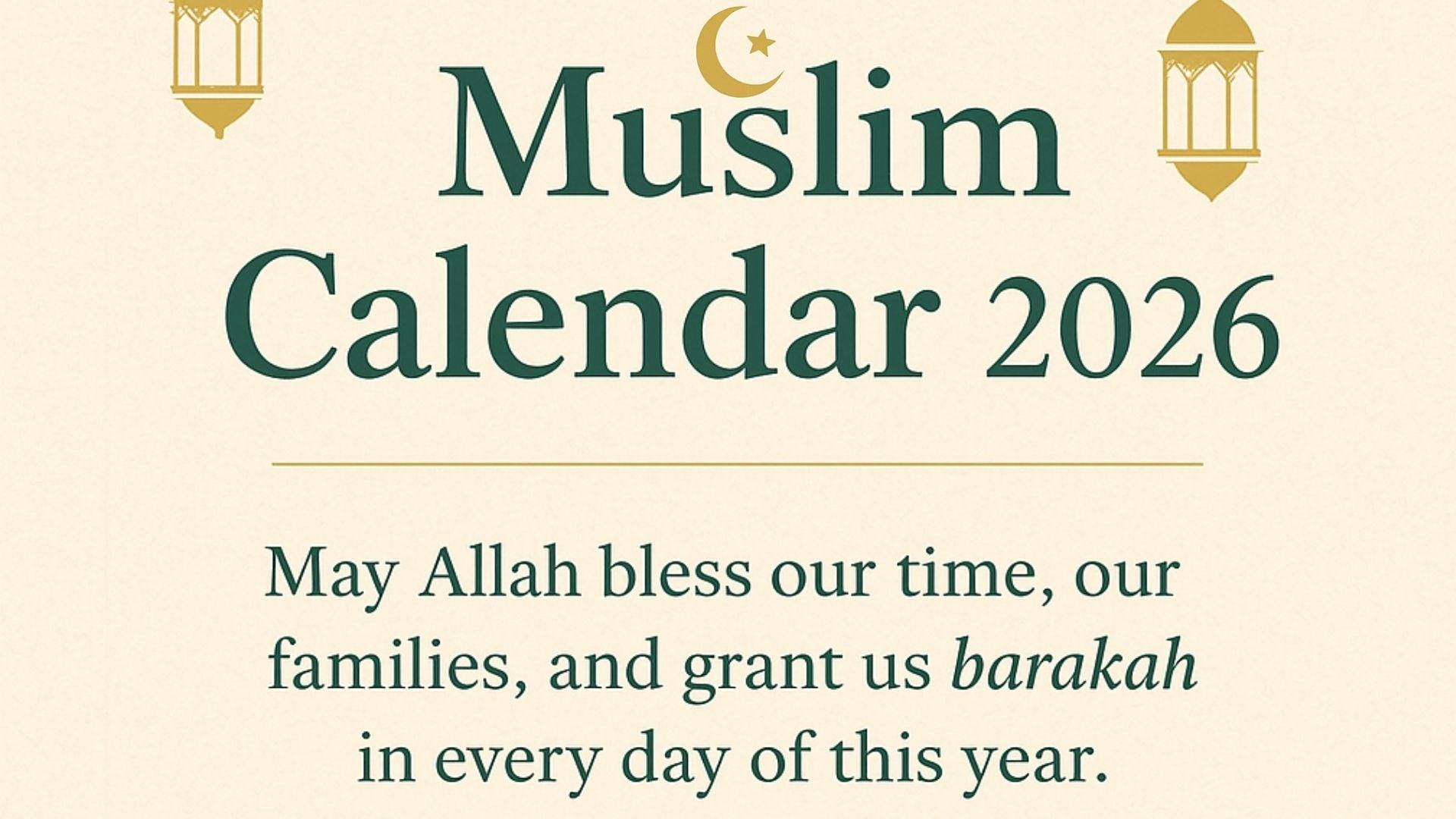 2026 Islamic Hijri Calendar: Muslim Prayer & Ramadan Planner within Islamic Calendar 2026 Muis