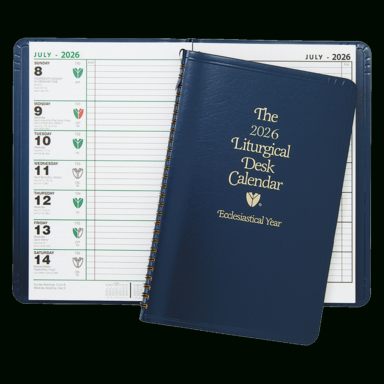 2026 Liturgical Desk Calendar - Prospect Hill Co. with Catholic Liturgical Desk Calendar 2026
