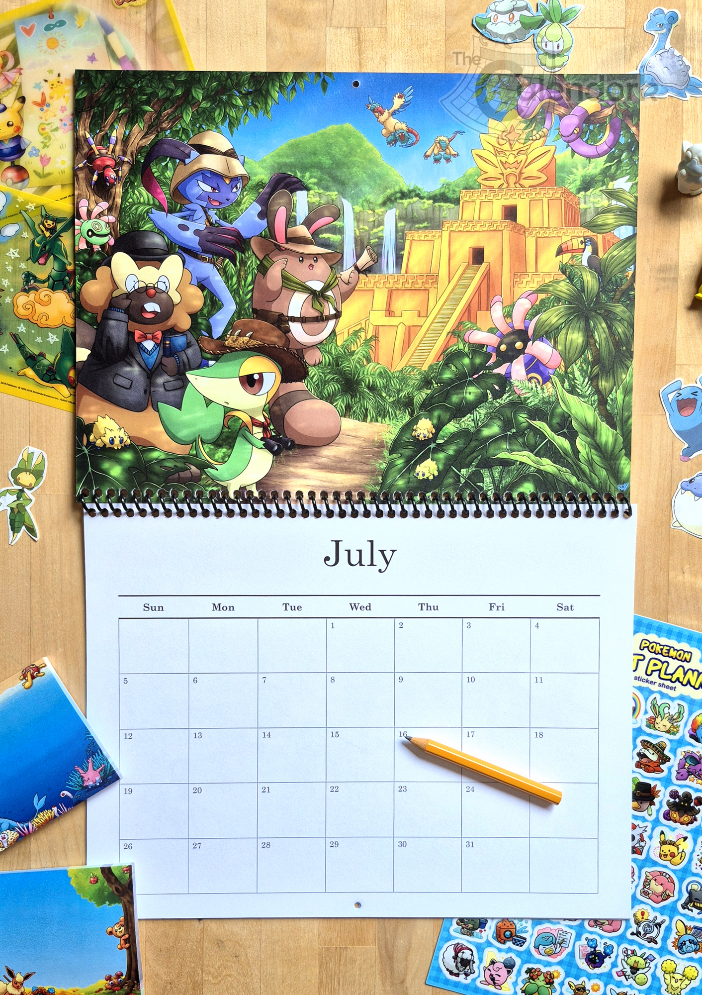 2026 Pokemon Wall Calendar pertaining to 2026 Pokemon Wall Calendar