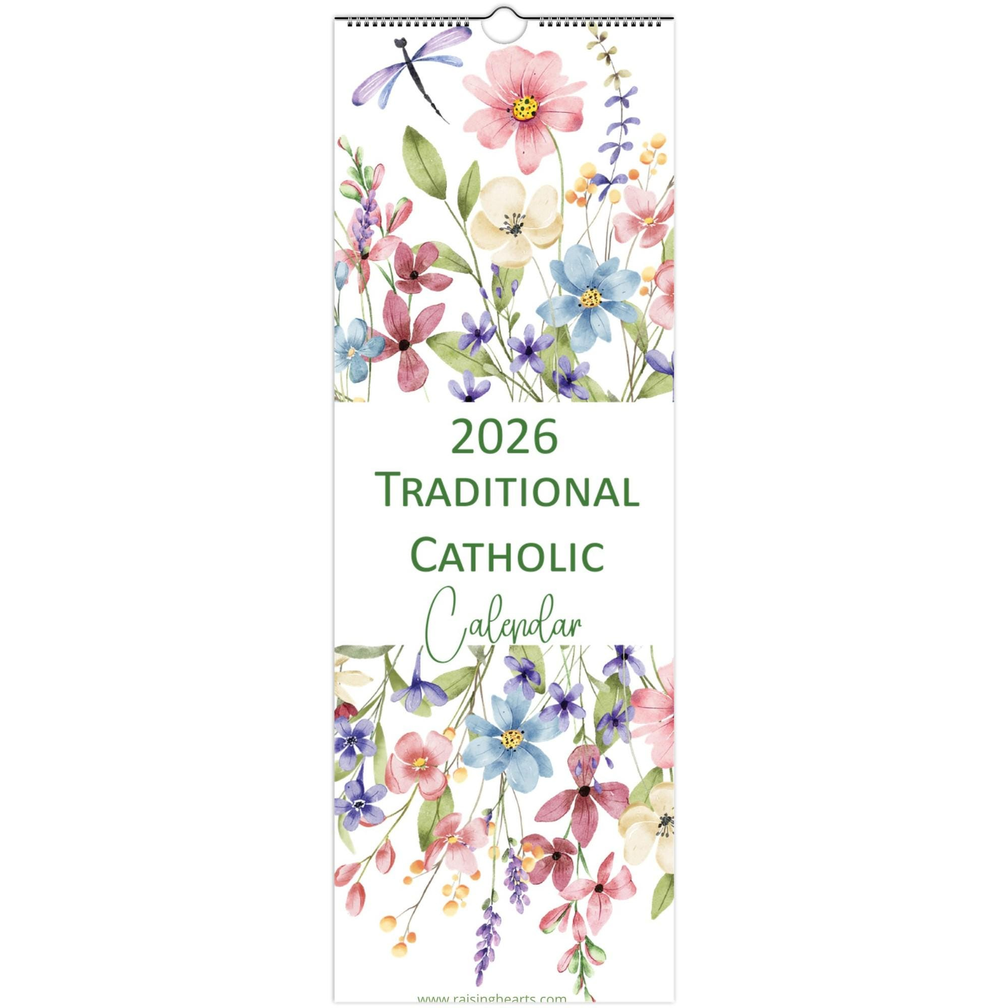 2026 Traditional Latin Mass Catholic Calendar: 5.5X16.5 Full-Color with regard to Traditional Latin Mass Catholic Calendar 2026