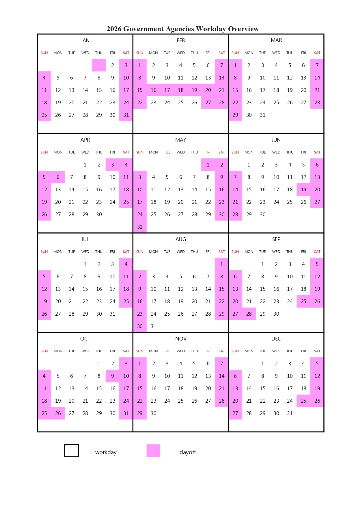 2026 Work Calendar Dgpa--Work Calendar within Unit 5 2026 Calendar