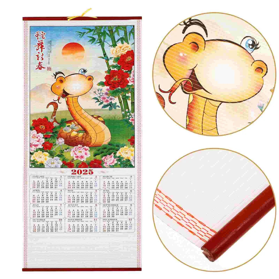 3D Calendar 2026 2026 Horse Year Hanging Scroll Calendar inside Chinese Calendar 2026 Animal