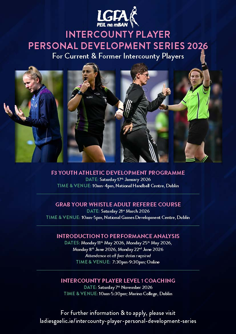 🎯 Calling All Current & Former Intercounty Players! Ready To Take with Attendance of May 2026