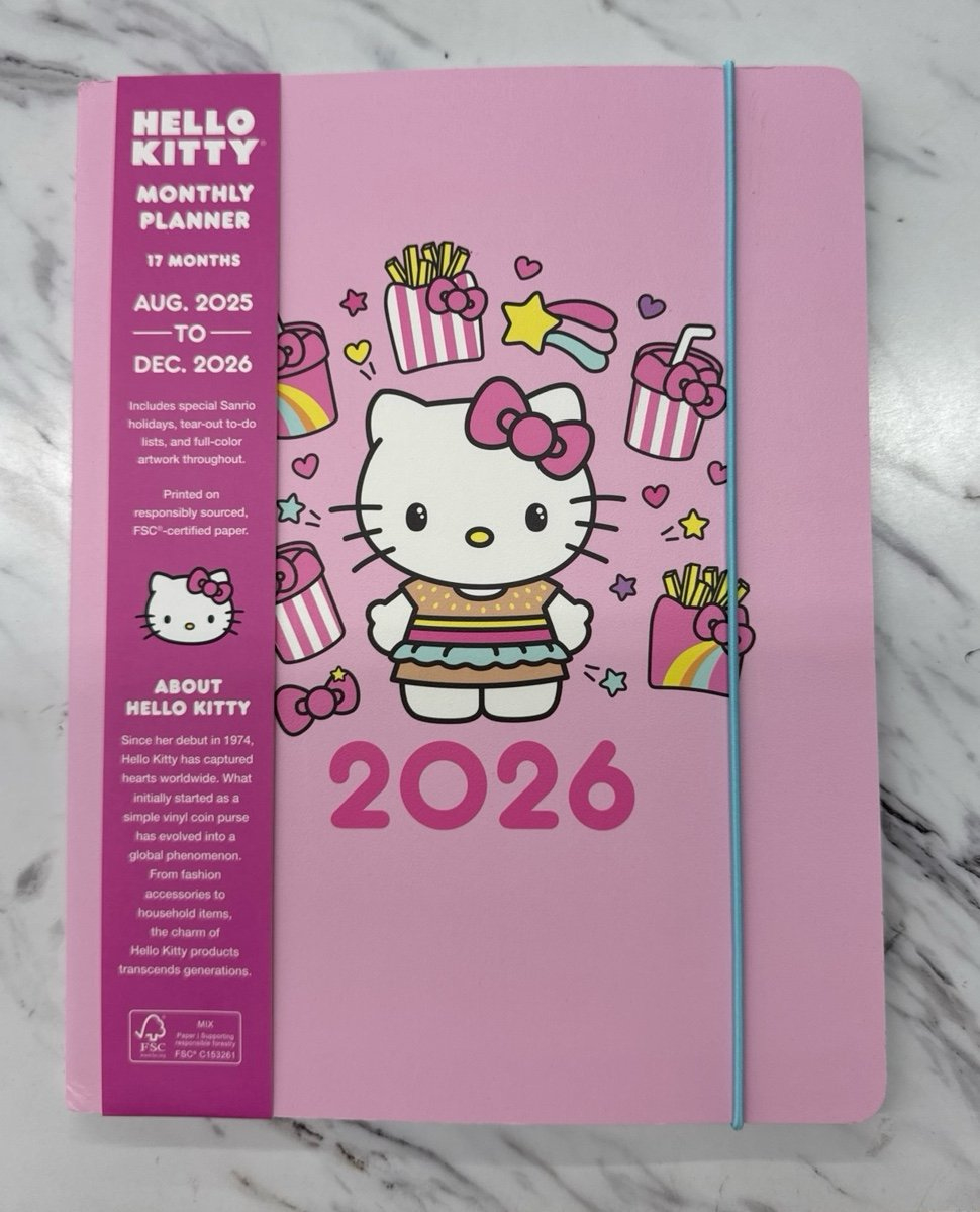 Hello Kitty Calendar 2026 intended for Hello Kitty Calendar 2026 With Holidays