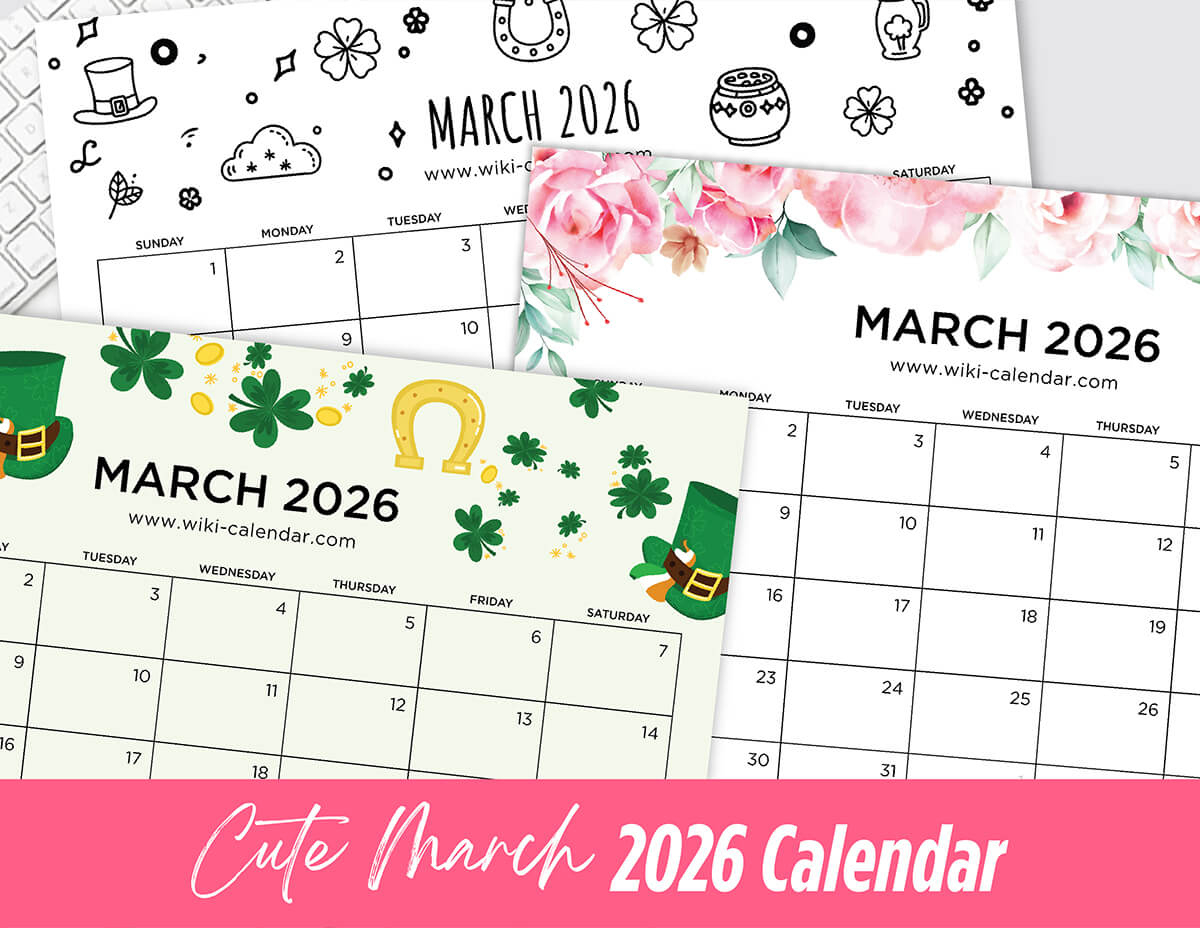 March 2026 Calendar - Printable Templates & More pertaining to National Day Calendar March 2026