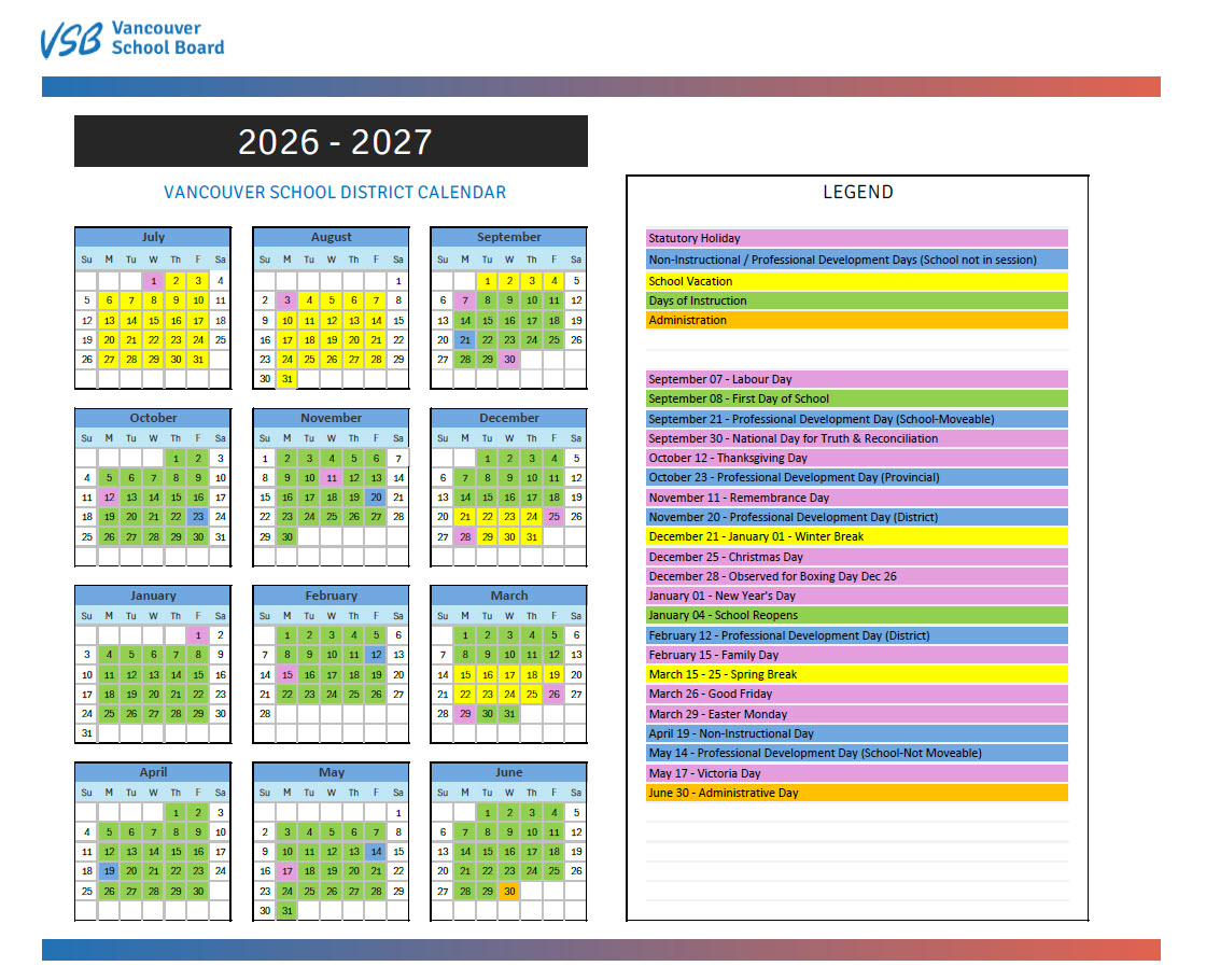 Proposed School Calendars 2026–2029 with regard to Unit 5 2026 Calendar