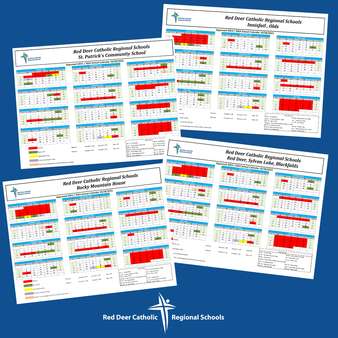 School Calendars | Red Deer Catholic Regional Schools in Red Deer Catholic School Calendar 2026